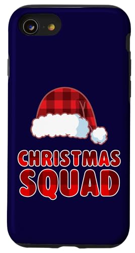 Christmas Squad Pyjama für Familiengruppen, passender Weihnachtsfeiertag Hülle für iPhone SE (2020) / 7 / 8 von Funny Santa Christmas Pajama Gifts