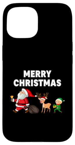 Frohe Weihnachten Rentier Weihnachtsmann Weihnachtsfilme XMas Pyjama Hülle für iPhone 15 Frohe Weihnachten Rentier Weihnachtsmann Weihnachtsfilme XMas Pyjama Hülle für iPhone 15 von Funny Santa Christmas Pajama Gifts