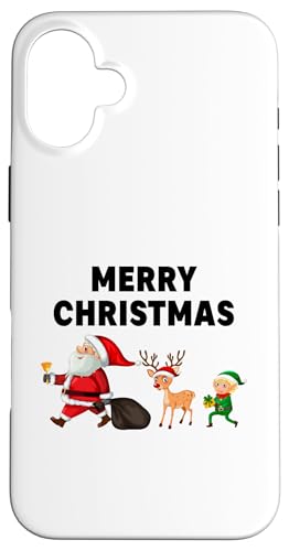 Frohe Weihnachten Rentier Weihnachtsmann Weihnachtsfilme XMas Pyjama Hülle für iPhone 16 Plus Frohe Weihnachten Rentier Weihnachtsmann Weihnachtsfilme XMas Pyjama Hülle für iPhone 16 Plus von Funny Santa Christmas Pajama Gifts