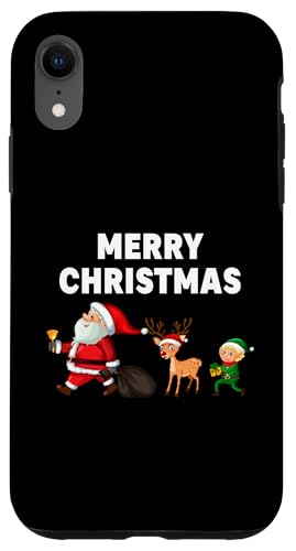 Frohe Weihnachten Rentier Weihnachtsmann Weihnachtsfilme XMas Pyjama Hülle für iPhone XR Frohe Weihnachten Rentier Weihnachtsmann Weihnachtsfilme XMas Pyjama Hülle für iPhone XR von Funny Santa Christmas Pajama Gifts