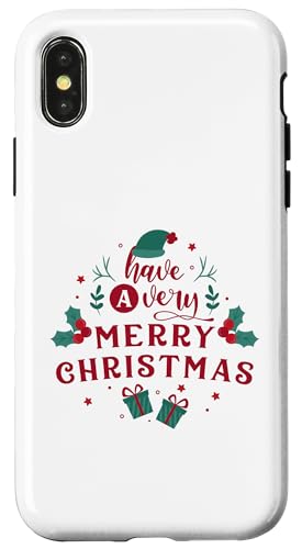 Have A Very Merry Christmas 2022 Weihnachtsfeiertage Herren Damen Hülle für iPhone X/XS Have A Very Merry Christmas 2022 Weihnachtsfeiertage Herren Damen Hülle für iPhone X/XS von Funny Santa Christmas Pajama Gifts
