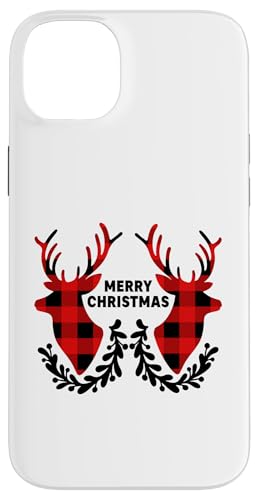 Red Plaid Merry Christmas Letter Rentier Schneeflocke Büffel Hülle für iPhone 14 Plus Red Plaid Merry Christmas Letter Rentier Schneeflocke Büffel Hülle für iPhone 14 Plus von Funny Santa Christmas Pajama Gifts