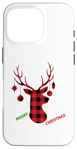 Red Plaid Merry Christmas Letter Rentier Schneeflocke Büffel Hülle für iPhone 16 Pro Red Plaid Merry Christmas Letter Rentier Schneeflocke Büffel Hülle für iPhone 16 Pro von Funny Santa Christmas Pajama Gifts
