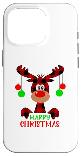 Red Plaid Merry Christmas Light Rentier Schneeflocke Büffel Hülle für iPhone 16 Pro Red Plaid Merry Christmas Light Rentier Schneeflocke Büffel Hülle für iPhone 16 Pro von Funny Santa Christmas Pajama Gifts