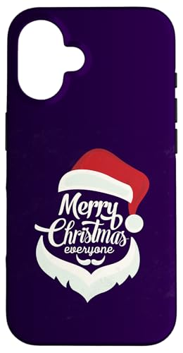 Weihnachtsmann Frohe Weihnachten Weihnachtsmann Gesicht Geschenke Männer Frauen Hülle für iPhone 16 Weihnachtsmann Frohe Weihnachten Weihnachtsmann Gesicht Geschenke Männer Frauen Hülle für iPhone 16 von Funny Santa Christmas Pajama Gifts