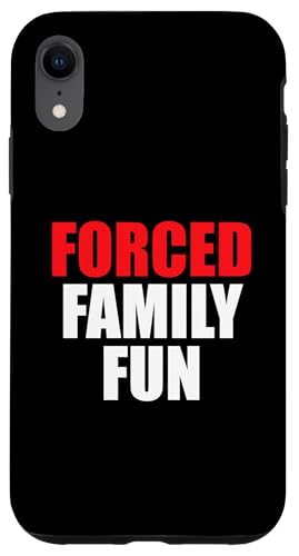 Zwangsfamilie Spaß sarkastische Weihnachten Lustige Geschenke Männer Frauen Hülle für iPhone XR Zwangsfamilie Spaß sarkastische Weihnachten Lustige Geschenke Männer Frauen Hülle für iPhone XR von Funny Santa Christmas Pajama Gifts