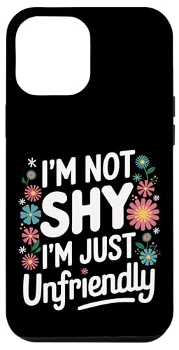 Sarkastisch Ich bin nicht schüchtern Ich bin nur unfreundlich Hülle für iPhone 12 Pro Max Sarkastisch Ich bin nicht schüchtern Ich bin nur unfreundlich Hülle für iPhone 12 Pro Max von Funny Sarcasm Sarcastic Humor Irony