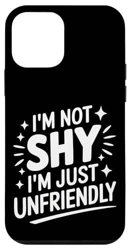 Sarkastisch Ich bin nicht schüchtern Ich bin nur unfreundlich Hülle für iPhone 12 mini Sarkastisch Ich bin nicht schüchtern Ich bin nur unfreundlich Hülle für iPhone 12 mini von Funny Sarcasm Sarcastic Humor Irony