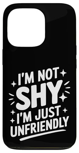 Sarkastisch Ich bin nicht schüchtern Ich bin nur unfreundlich Hülle für iPhone 13 Pro Sarkastisch Ich bin nicht schüchtern Ich bin nur unfreundlich Hülle für iPhone 13 Pro von Funny Sarcasm Sarcastic Humor Irony