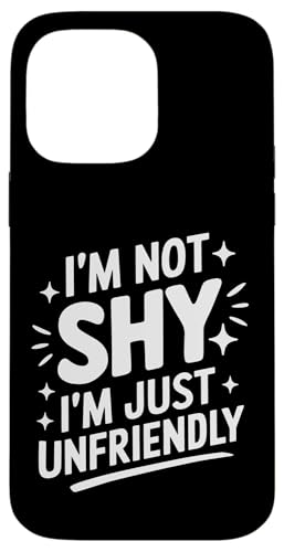 Sarkastisch Ich bin nicht schüchtern Ich bin nur unfreundlich Hülle für iPhone 14 Pro Max Sarkastisch Ich bin nicht schüchtern Ich bin nur unfreundlich Hülle für iPhone 14 Pro Max von Funny Sarcasm Sarcastic Humor Irony