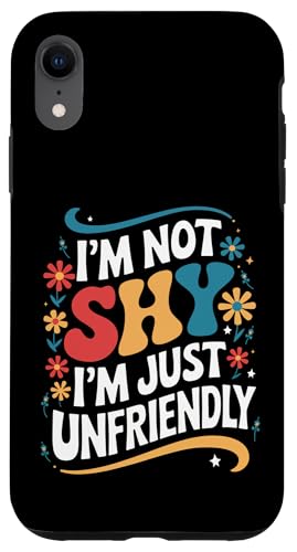 Sarkastisch Ich bin nicht schüchtern Ich bin nur unfreundlich Hülle für iPhone XR Sarkastisch Ich bin nicht schüchtern Ich bin nur unfreundlich Hülle für iPhone XR von Funny Sarcasm Sarcastic Humor Irony