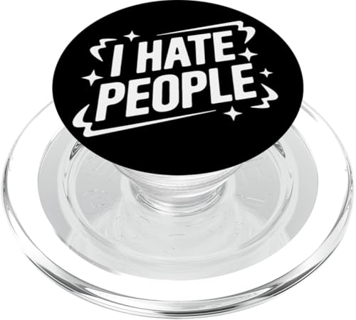 Sarkastisch Ich hasse Leute PopSockets PopGrip für MagSafe Sarkastisch Ich hasse Leute PopSockets PopGrip für MagSafe von Funny Sarcasm Sarcastic Humor Irony