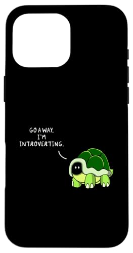 Go Away I'm Introverting Lustiger sarkastischer Spruch Hülle für iPhone 16 Pro Max Go Away I'm Introverting Lustiger sarkastischer Spruch Hülle für iPhone 16 Pro Max von Funny Sarcastic Humor & Jokes Gift Co. Inc,