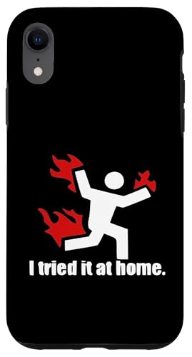 I Tried It At Home Lustiger sarkastischer Spruch Hülle für iPhone XR I Tried It At Home Lustiger sarkastischer Spruch Hülle für iPhone XR von Funny Sarcastic Humor & Jokes Gift Co. Inc,