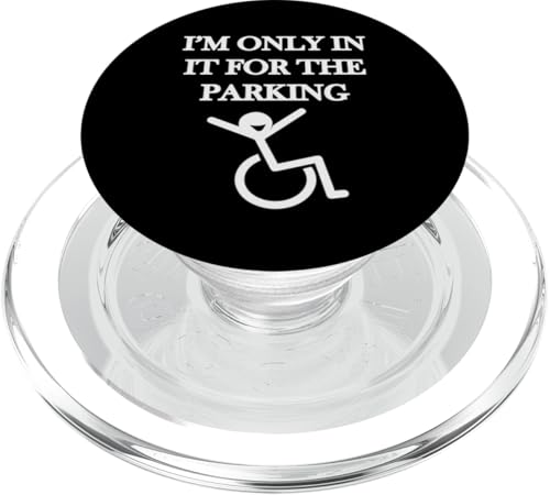 I'm In It For Parking Lustiger Sarkastischer Spruch PopSockets PopGrip für MagSafe I'm In It For Parking Lustiger Sarkastischer Spruch PopSockets PopGrip für MagSafe von Funny Sarcastic Humor & Jokes Gift Co. Inc,
