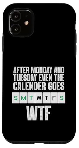 Wtf Lustiger sarkastischer Spruch Hülle für iPhone 11 Wtf Lustiger sarkastischer Spruch Hülle für iPhone 11 von Funny Sarcastic Humor & Jokes Gift Co. Inc,