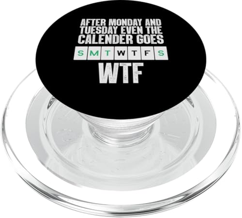 Wtf Lustiger sarkastischer Spruch PopSockets PopGrip für MagSafe Wtf Lustiger sarkastischer Spruch PopSockets PopGrip für MagSafe von Funny Sarcastic Humor & Jokes Gift Co. Inc,