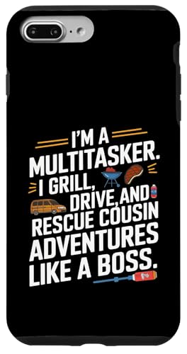 Ich bin ein Multitasker. Ich grille, fahre und rette Cousin Crew Hülle für iPhone 7 Plus/8 Plus Ich bin ein Multitasker. Ich grille, fahre und rette Cousin Crew Hülle für iPhone 7 Plus/8 Plus von Funny Sarcastic Sayings : Funny fathers day outfit