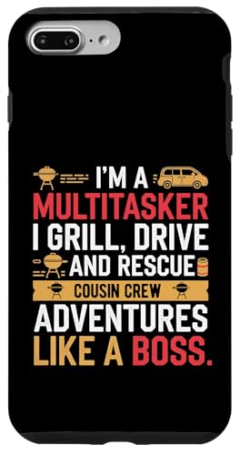 Ich bin ein Multitasker. Ich grille, fahre und rette Cousin Crew Hülle für iPhone 7 Plus/8 Plus Ich bin ein Multitasker. Ich grille, fahre und rette Cousin Crew Hülle für iPhone 7 Plus/8 Plus von Funny Sarcastic Sayings : Funny fathers day outfit
