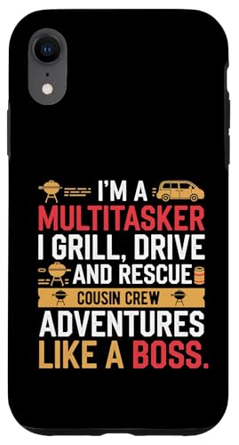 Ich bin ein Multitasker. Ich grille, fahre und rette Cousin Crew Hülle für iPhone XR Ich bin ein Multitasker. Ich grille, fahre und rette Cousin Crew Hülle für iPhone XR von Funny Sarcastic Sayings : Funny fathers day outfit
