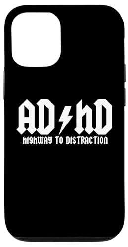 AD/HD (Highway To Distraction) T-Shirt lustiger Spruch sarkastisch Hülle für iPhone 12/12 Pro von Funny Saying Shirt & Funny T-Shirts With Sayings