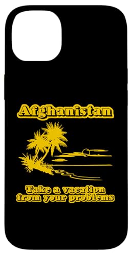 Afghanistan Vacation T-Shirt Lustiger Spruch sarkastische Neuheit Hülle für iPhone 14 Plus von Funny Saying T-Shirt & Funny Shirts With Sayings