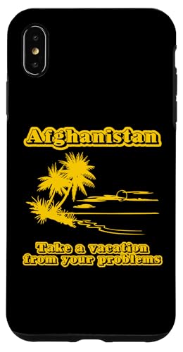 Afghanistan Vacation T-Shirt Lustiger Spruch sarkastische Neuheit Hülle für iPhone XS Max von Funny Saying T-Shirt & Funny Shirts With Sayings