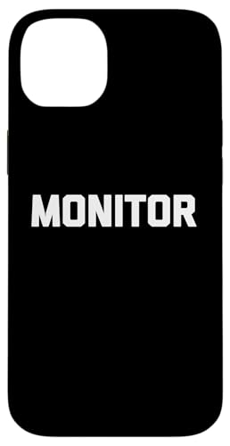 Monitor T-Shirt Lustiges Personal Sicherheit Sicherheit Party Manager Hülle für iPhone 14 Plus von Funny Saying T-Shirt & Funny Shirts With Sayings