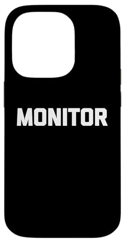 Monitor T-Shirt Lustiges Personal Sicherheit Sicherheit Party Manager Hülle für iPhone 14 Pro Monitor T-Shirt Lustiges Personal Sicherheit Sicherheit Party Manager Hülle für iPhone 14 Pro von Funny Saying T-Shirt & Funny Shirts With Sayings