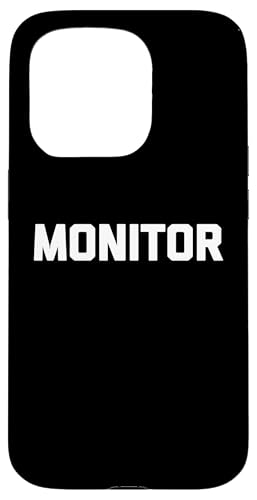 Monitor T-Shirt Lustiges Personal Sicherheit Sicherheit Party Manager Hülle für iPhone 15 Pro Monitor T-Shirt Lustiges Personal Sicherheit Sicherheit Party Manager Hülle für iPhone 15 Pro von Funny Saying T-Shirt & Funny Shirts With Sayings