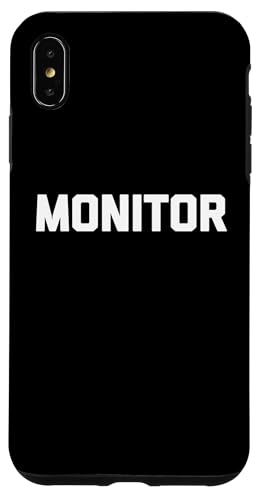 Monitor T-Shirt Lustiges Personal Sicherheit Sicherheit Party Manager Hülle für iPhone XS Max Monitor T-Shirt Lustiges Personal Sicherheit Sicherheit Party Manager Hülle für iPhone XS Max von Funny Saying T-Shirt & Funny Shirts With Sayings