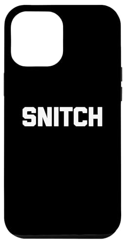 snitch tshirt lustig spruch sarkastisch neuheit humor cool Hülle für iPhone 12 Pro Max snitch tshirt lustig spruch sarkastisch neuheit humor cool Hülle für iPhone 12 Pro Max von Funny Shirt With Saying & Funny T-Shirts