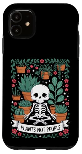 Plants Not People Funny Plant Lover Floral Skeleton Flowers Hülle für iPhone 11 Plants Not People Funny Plant Lover Floral Skeleton Flowers Hülle für iPhone 11 von Funny Skeleton Botanical Botany Enthusiast