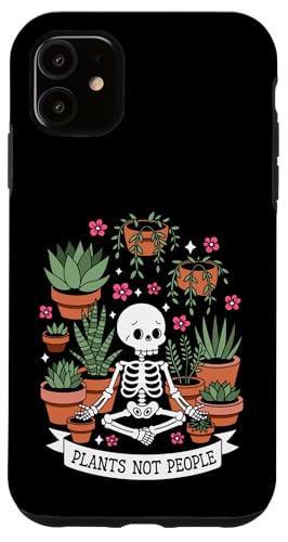 Plants Not People Funny Plant Lover Floral Skeleton Flowers Hülle für iPhone 11 Plants Not People Funny Plant Lover Floral Skeleton Flowers Hülle für iPhone 11 von Funny Skeleton Botanical Botany Enthusiast