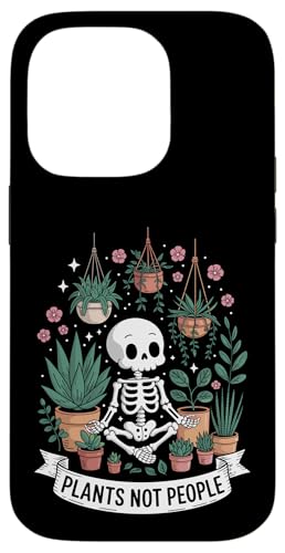 Plants Not People Funny Plant Lover Floral Skeleton Flowers Hülle für iPhone 14 Pro Plants Not People Funny Plant Lover Floral Skeleton Flowers Hülle für iPhone 14 Pro von Funny Skeleton Botanical Botany Enthusiast