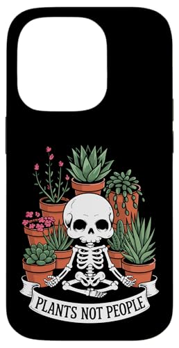 Plants Not People Funny Plant Lover Floral Skeleton Flowers Hülle für iPhone 14 Pro Plants Not People Funny Plant Lover Floral Skeleton Flowers Hülle für iPhone 14 Pro von Funny Skeleton Botanical Botany Enthusiast