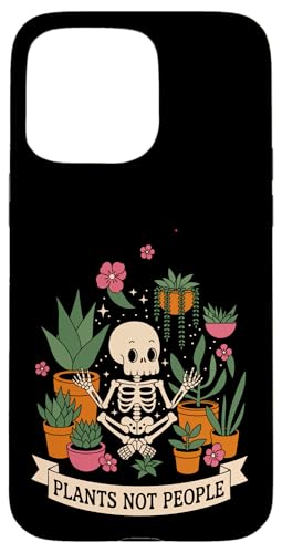 Plants Not People Funny Plant Lover Floral Skeleton Flowers Hülle für iPhone 15 Pro Max Plants Not People Funny Plant Lover Floral Skeleton Flowers Hülle für iPhone 15 Pro Max von Funny Skeleton Botanical Botany Enthusiast