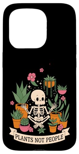Plants Not People Funny Plant Lover Floral Skeleton Flowers Hülle für iPhone 15 Pro Plants Not People Funny Plant Lover Floral Skeleton Flowers Hülle für iPhone 15 Pro von Funny Skeleton Botanical Botany Enthusiast