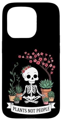 Plants Not People Funny Plant Lover Floral Skeleton Flowers Hülle für iPhone 15 Pro Plants Not People Funny Plant Lover Floral Skeleton Flowers Hülle für iPhone 15 Pro von Funny Skeleton Botanical Botany Enthusiast