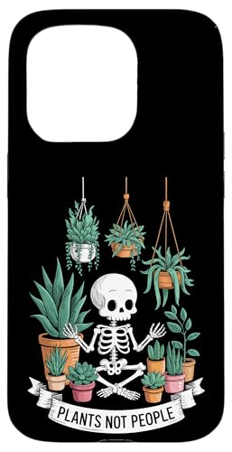 Plants Not People Funny Plant Lover Floral Skeleton Flowers Hülle für iPhone 15 Pro Plants Not People Funny Plant Lover Floral Skeleton Flowers Hülle für iPhone 15 Pro von Funny Skeleton Botanical Botany Enthusiast