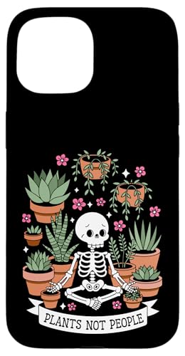 Plants Not People Funny Plant Lover Floral Skeleton Flowers Hülle für iPhone 15 Plants Not People Funny Plant Lover Floral Skeleton Flowers Hülle für iPhone 15 von Funny Skeleton Botanical Botany Enthusiast