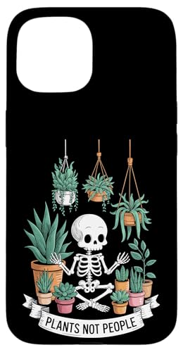 Plants Not People Funny Plant Lover Floral Skeleton Flowers Hülle für iPhone 15 Plants Not People Funny Plant Lover Floral Skeleton Flowers Hülle für iPhone 15 von Funny Skeleton Botanical Botany Enthusiast
