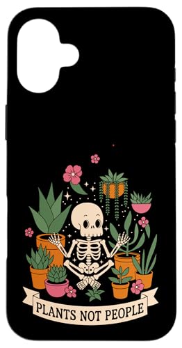 Plants Not People Funny Plant Lover Floral Skeleton Flowers Hülle für iPhone 16 Plus Plants Not People Funny Plant Lover Floral Skeleton Flowers Hülle für iPhone 16 Plus von Funny Skeleton Botanical Botany Enthusiast