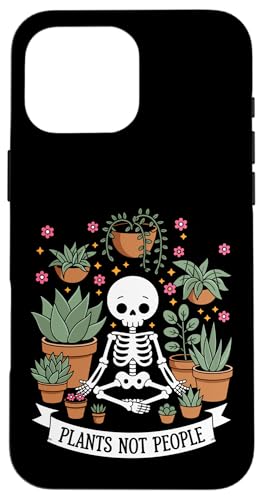 Plants Not People Funny Plant Lover Floral Skeleton Flowers Hülle für iPhone 16 Pro Max Plants Not People Funny Plant Lover Floral Skeleton Flowers Hülle für iPhone 16 Pro Max von Funny Skeleton Botanical Botany Enthusiast