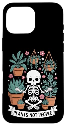 Plants Not People Funny Plant Lover Floral Skeleton Flowers Hülle für iPhone 16 Pro Max Plants Not People Funny Plant Lover Floral Skeleton Flowers Hülle für iPhone 16 Pro Max von Funny Skeleton Botanical Botany Enthusiast