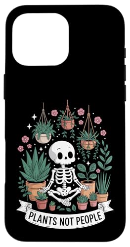 Plants Not People Funny Plant Lover Floral Skeleton Flowers Hülle für iPhone 16 Pro Max Plants Not People Funny Plant Lover Floral Skeleton Flowers Hülle für iPhone 16 Pro Max von Funny Skeleton Botanical Botany Enthusiast