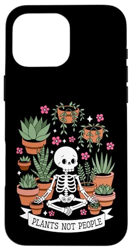 Plants Not People Funny Plant Lover Floral Skeleton Flowers Hülle für iPhone 16 Pro Max Plants Not People Funny Plant Lover Floral Skeleton Flowers Hülle für iPhone 16 Pro Max von Funny Skeleton Botanical Botany Enthusiast