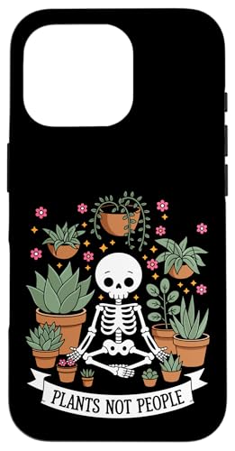 Plants Not People Funny Plant Lover Floral Skeleton Flowers Hülle für iPhone 16 Pro Plants Not People Funny Plant Lover Floral Skeleton Flowers Hülle für iPhone 16 Pro von Funny Skeleton Botanical Botany Enthusiast