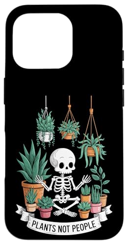 Plants Not People Funny Plant Lover Floral Skeleton Flowers Hülle für iPhone 16 Pro Plants Not People Funny Plant Lover Floral Skeleton Flowers Hülle für iPhone 16 Pro von Funny Skeleton Botanical Botany Enthusiast