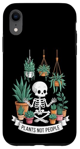 Plants Not People Funny Plant Lover Floral Skeleton Flowers Hülle für iPhone XR Plants Not People Funny Plant Lover Floral Skeleton Flowers Hülle für iPhone XR von Funny Skeleton Botanical Botany Enthusiast